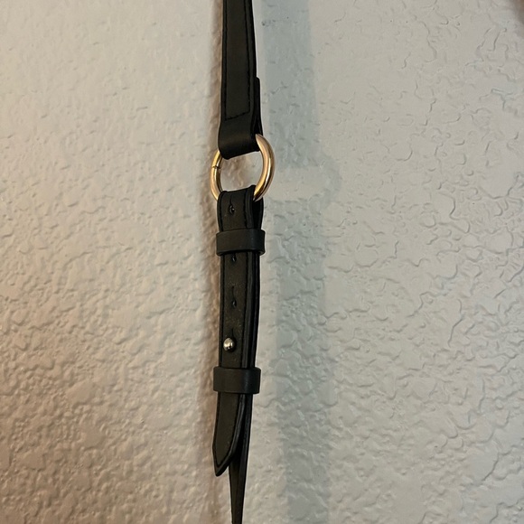 Dolce Vita crossbody mixed color fringe adjustable strap gold hardware - Picture 3 of 10